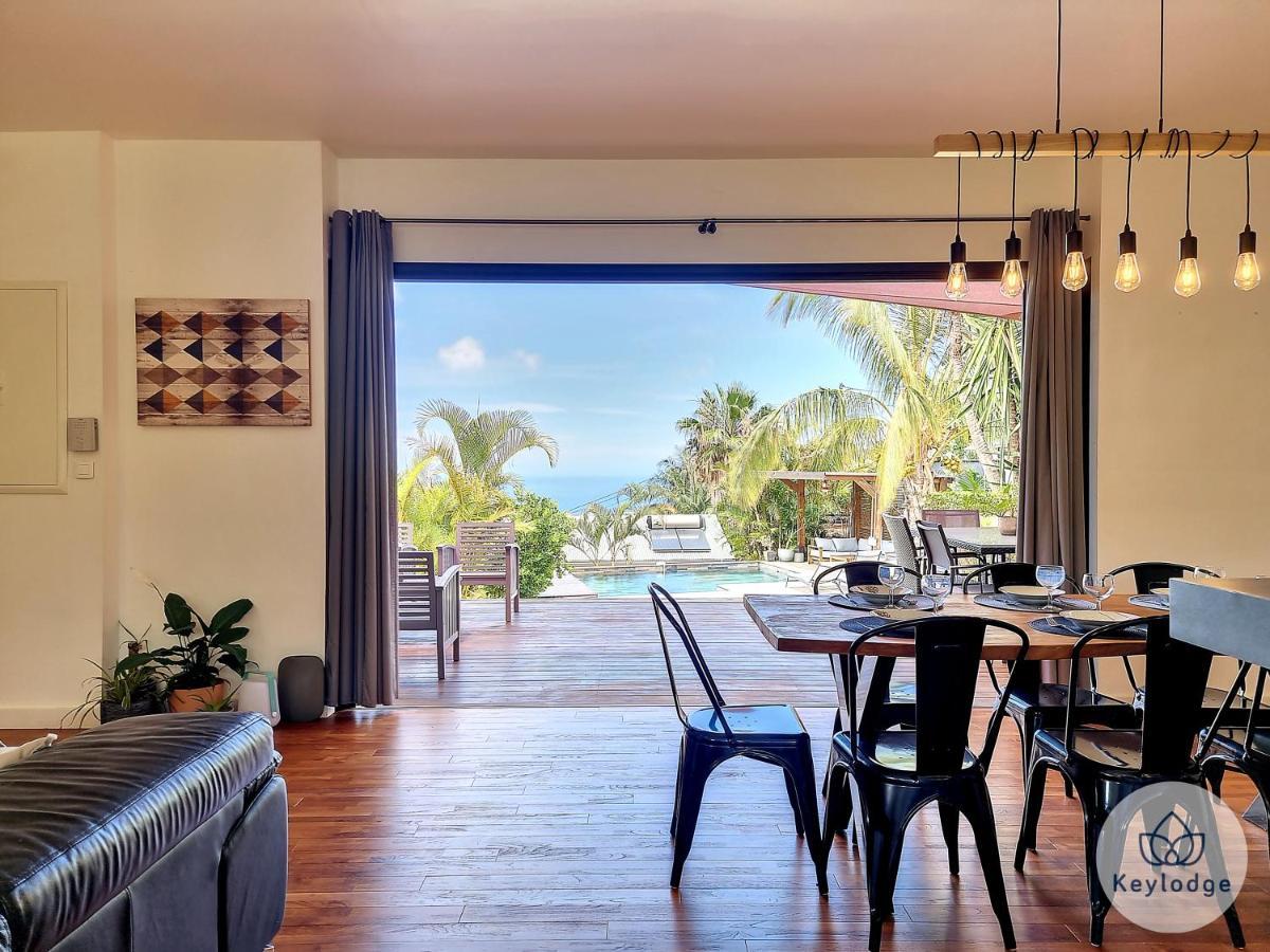 Villa O Baobhai Classee 4 Etoiles - Pisicine Privee Et Vue Mer - Saint-Pierre エクステリア 写真