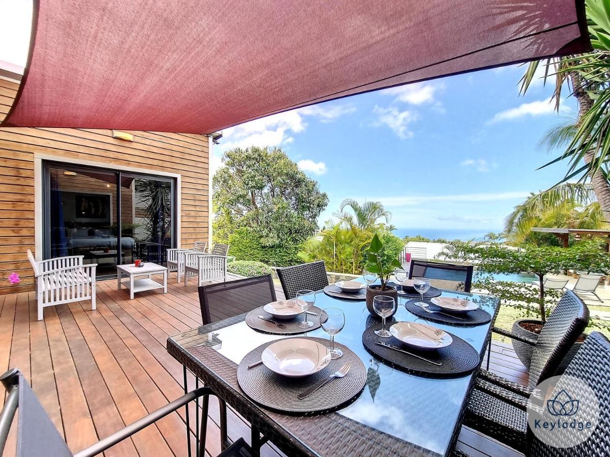 Villa O Baobhai Classee 4 Etoiles - Pisicine Privee Et Vue Mer - Saint-Pierre エクステリア 写真