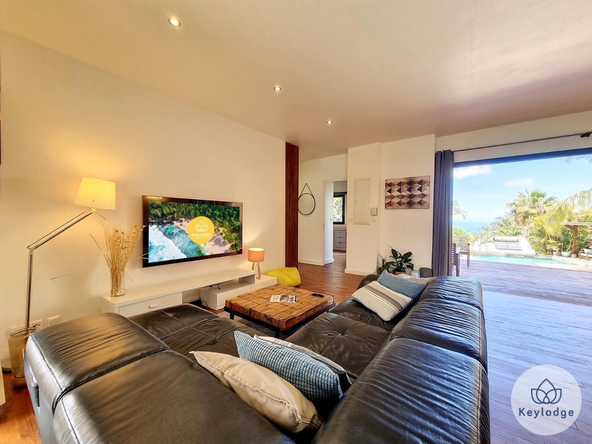 Villa O Baobhai Classee 4 Etoiles - Pisicine Privee Et Vue Mer - Saint-Pierre エクステリア 写真