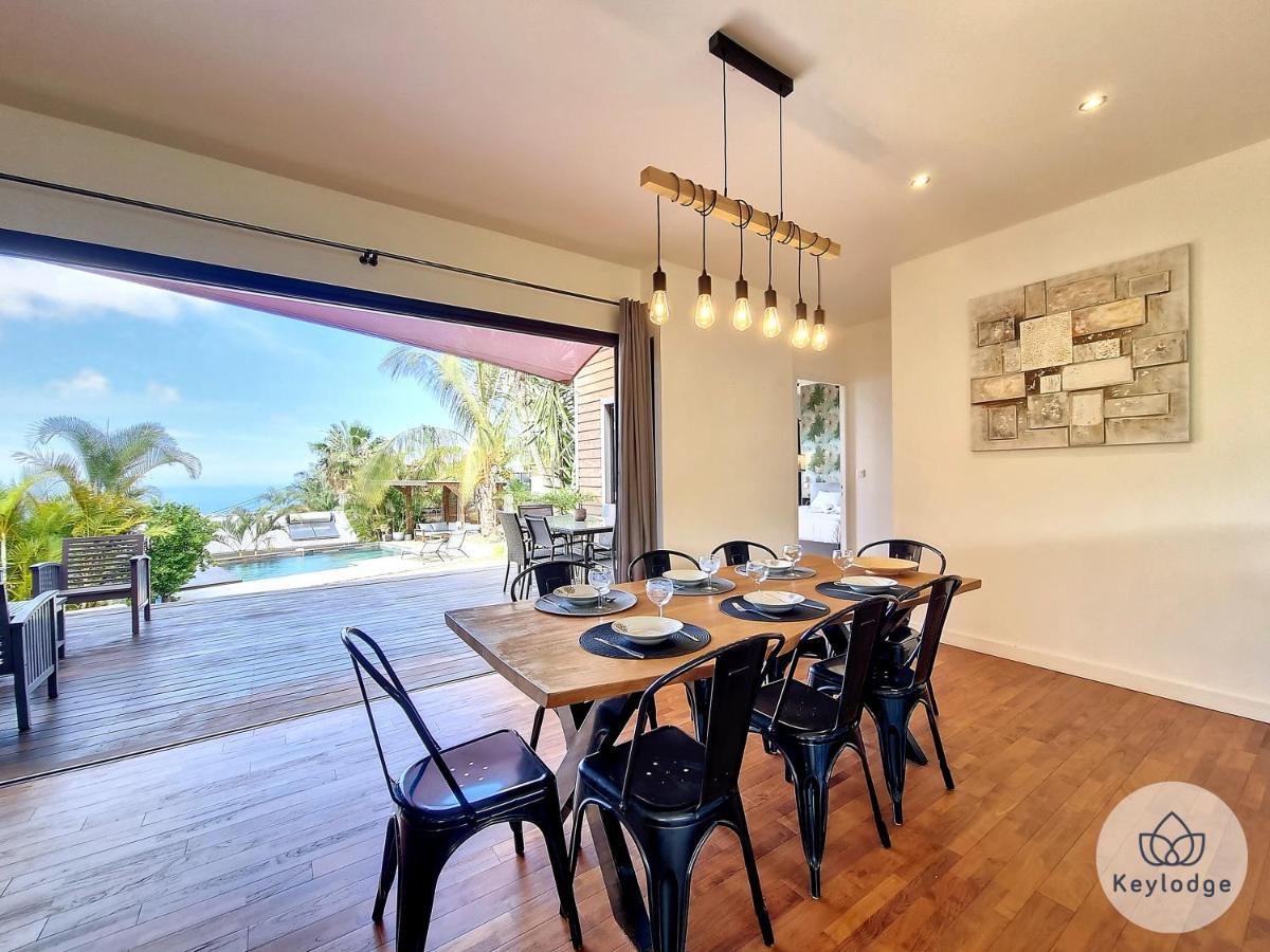 Villa O Baobhai Classee 4 Etoiles - Pisicine Privee Et Vue Mer - Saint-Pierre エクステリア 写真